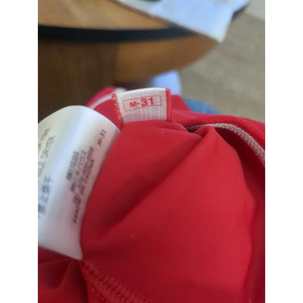 Miki House Red Catch The Big Wave Unisex Rash Guard Size 13 21 Inch Chest